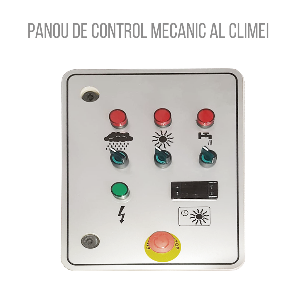 Dospitor cu control climatic mecanic si unitate climatica exterioara, latime 1.27 m - 2
