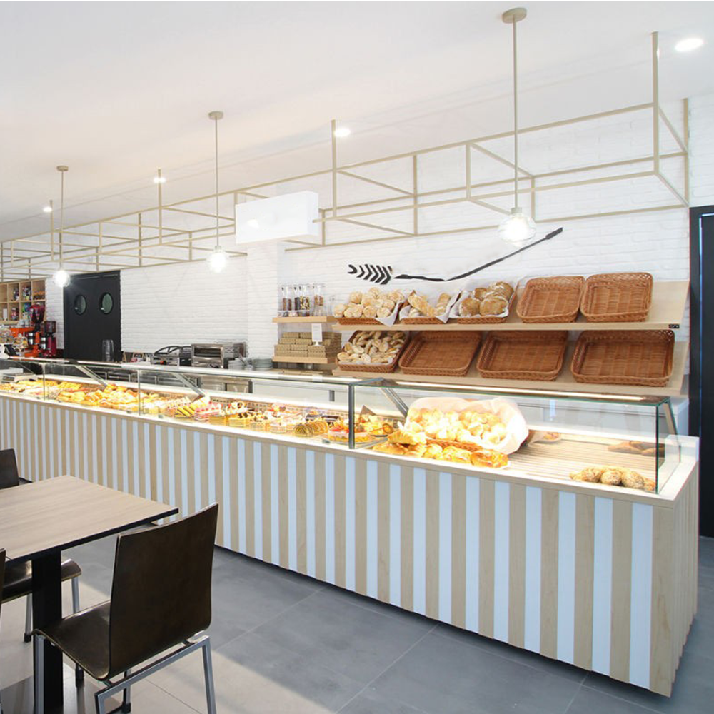 Vitrina calda bain-marie Jordao Kubo 1.65 m - 4