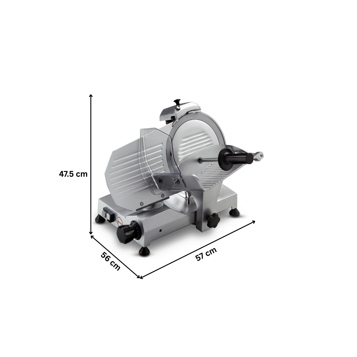 Feliator semiautomat profesional, SIRMAN, mezeluri, legume si carne, diametru disc 22 cm - 5