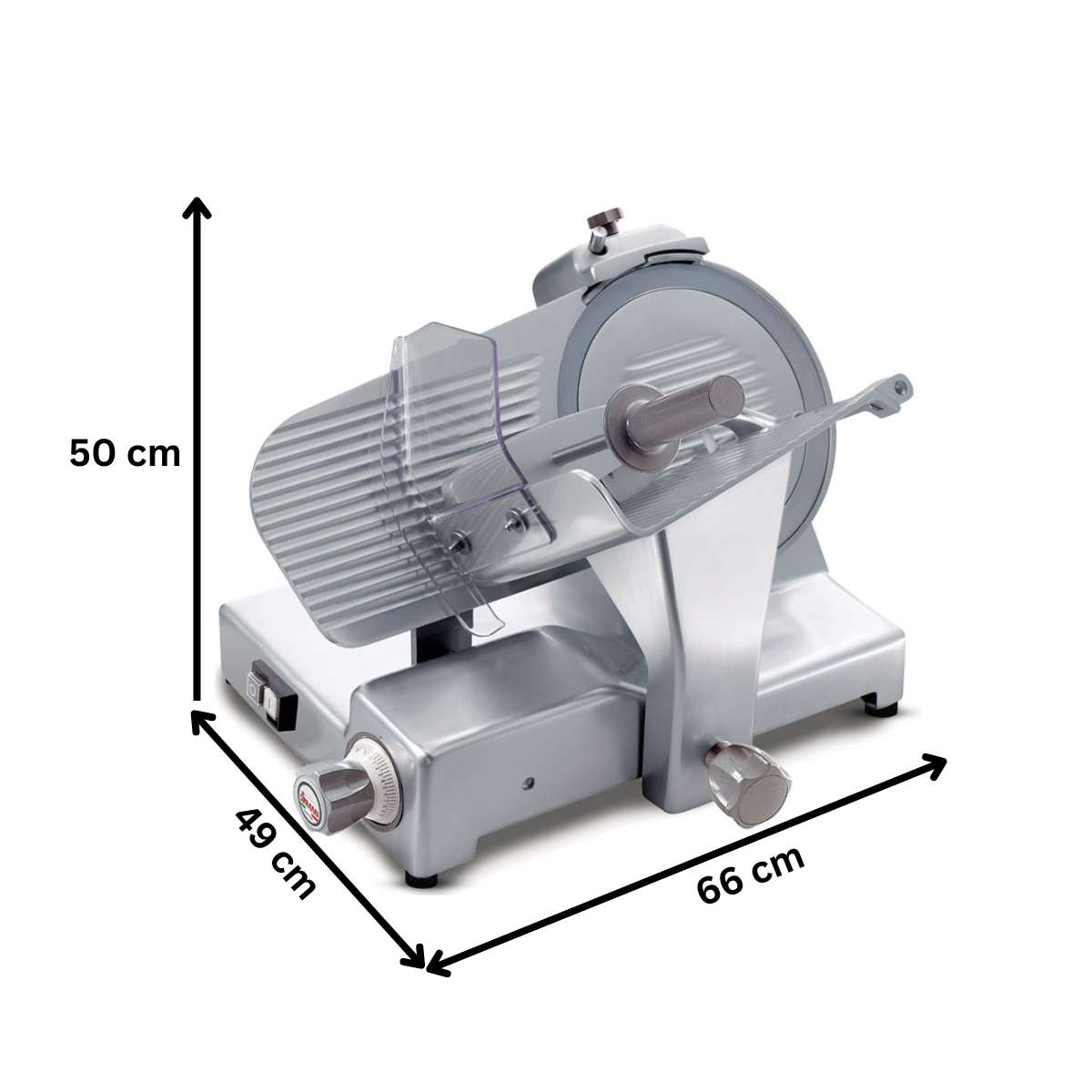 Feliator semiautomat mezeluri si carne SIRMAN diametru 25 cm - 3