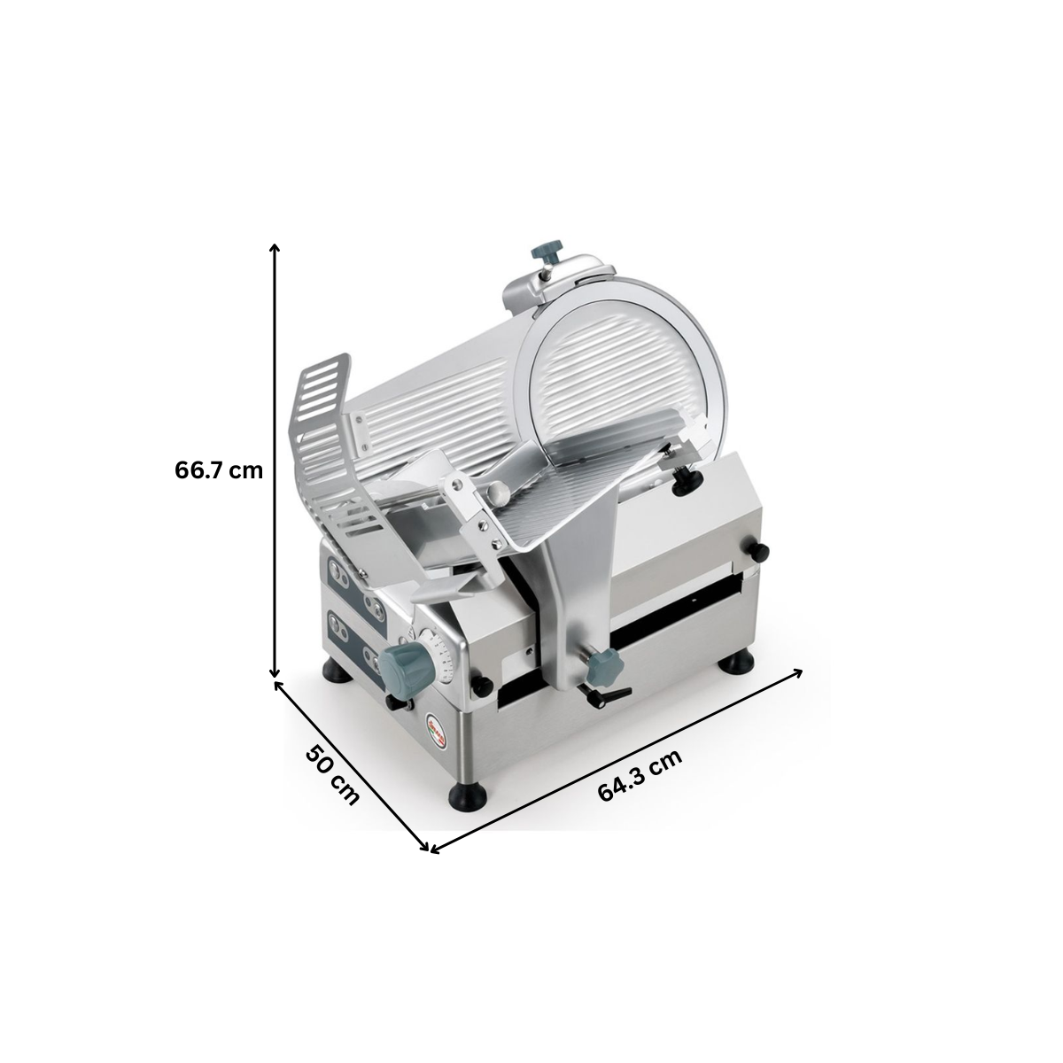 Feliator automat profesional, SIRMAN, mezeluri, legume si carne, diametru disc 30 cm - 6