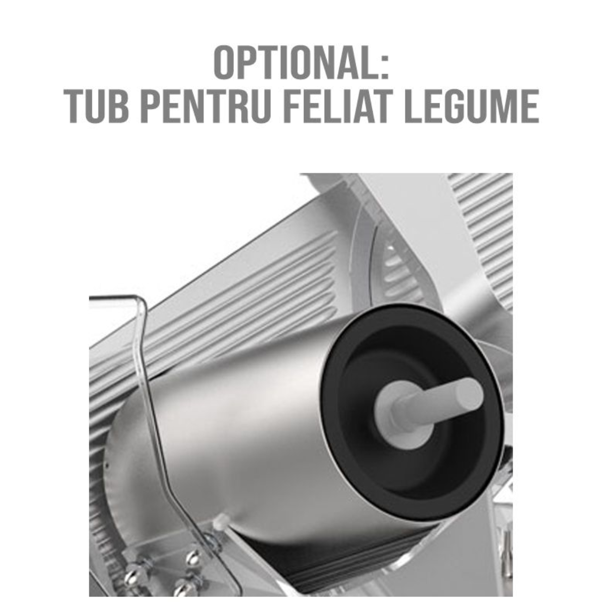Feliator semiautomat profesional, SIRMAN, mezeluri, legume si carne, diametru disc 33 cm - 5