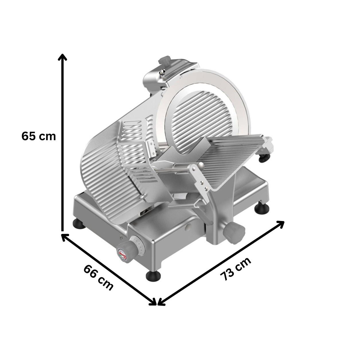 Feliator automat mezeluri si carne SIRMAN diametru 33 cm - 4