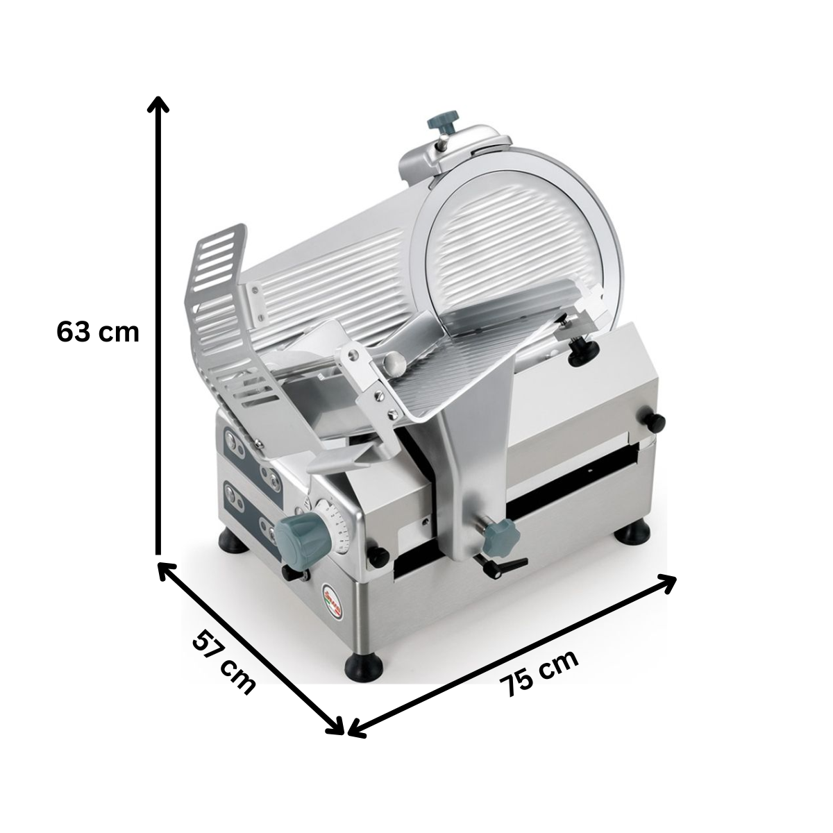 Feliator automat mezeluri si carne SIRMAN cu dublu control diametru 30 cm - 7