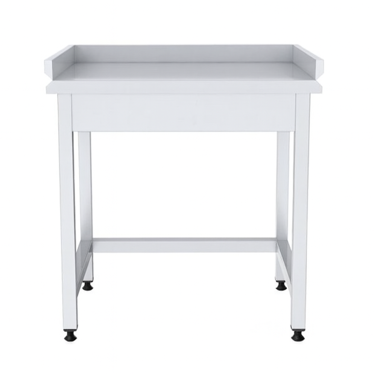 Masa de lucru inox coltar rebord dreapta 70*70*85 - 6