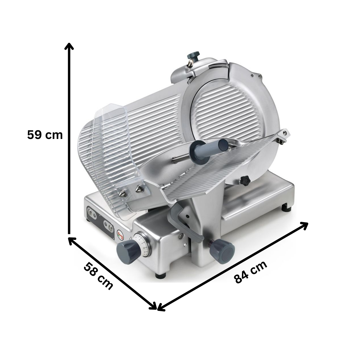 Feliator semiautomat mezeluri si carne SIRMAN diametru 37 cm - 4