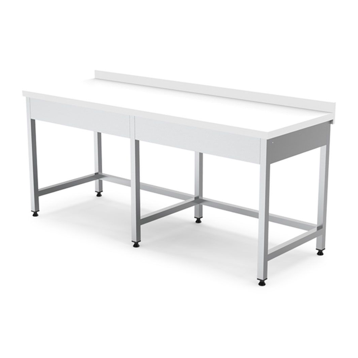 Masa de lucru inox cu blat din polietilena 240*60*85 - 4