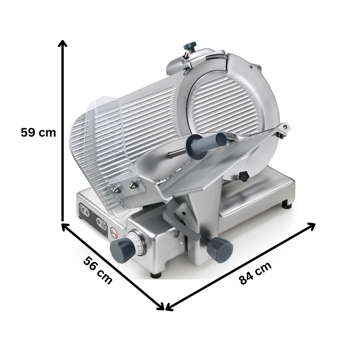 Feliator semiautomat mezeluri si carne SIRMAN diametru 33 cm - 4