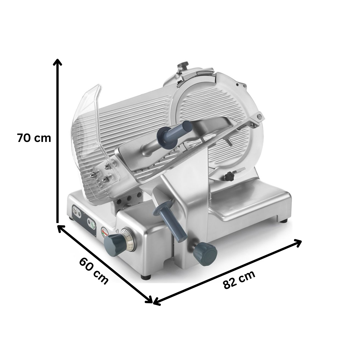 Feliator semiautomat mezeluri si carne SIRMAN diametru 37 cm - 5
