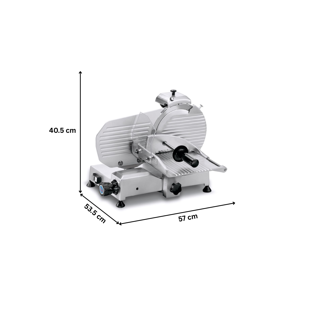 Feliator semiautomat profesional, SIRMAN, mezeluri, legume si carne, diametru disc 22 cm - 4