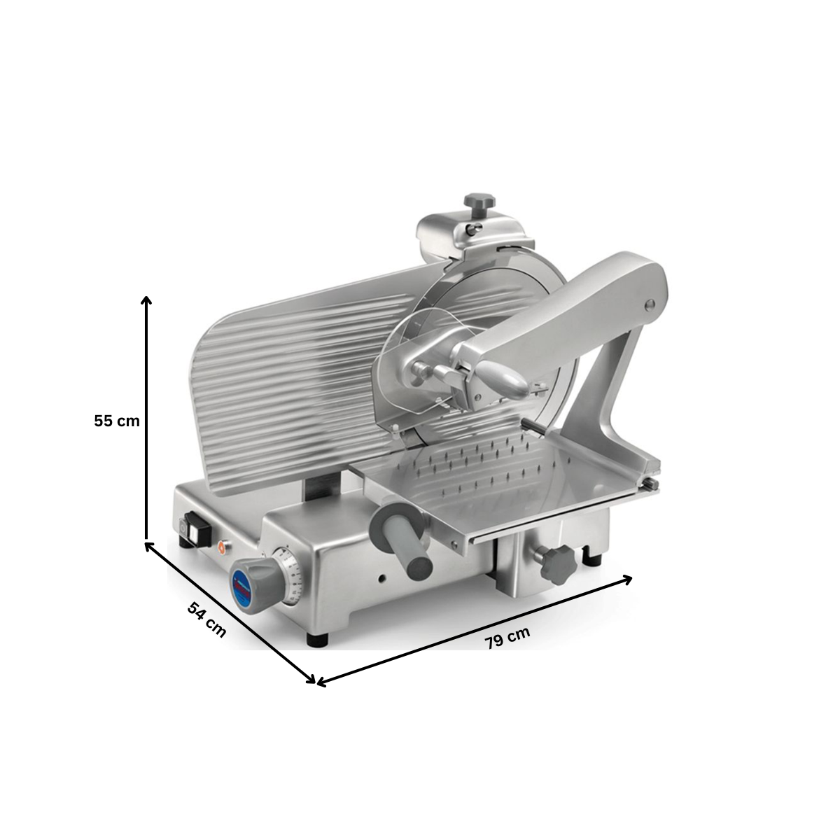 Feliator semiautomat mezeluri si carne SIRMAN diametru 25 cm - 1
