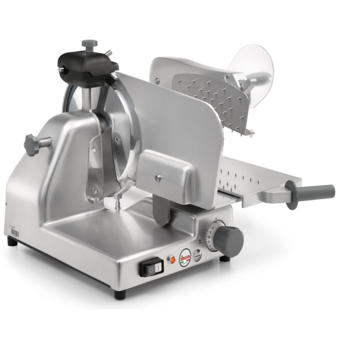 Feliator semiautomat profesional, SIRMAN, mezeluri, legume si carne, diametru disc 27.5 cm - 1