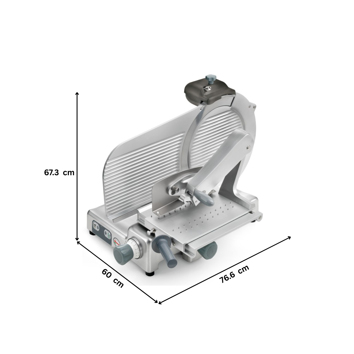 Feliator semiautomat profesional, SIRMAN, mezeluri, legume si carne, diametru disc 35 cm - 6