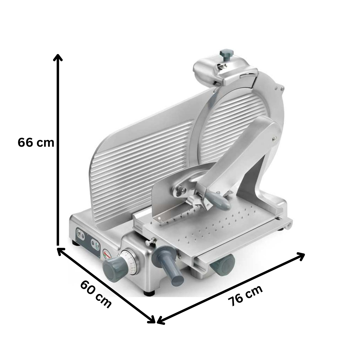 Feliator semiautomat mezeluri si carne SIRMAN diametru 37 cm - 1