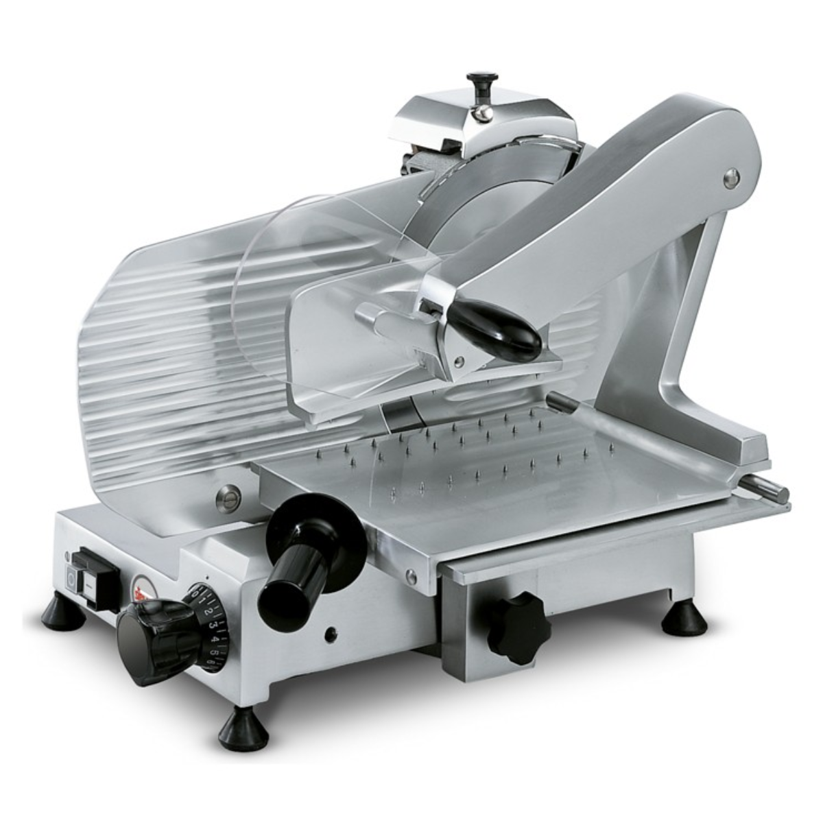 Feliator semiautomat profesional, SIRMAN, mezeluri, legume si carne, diametru disc 25 cm - 0