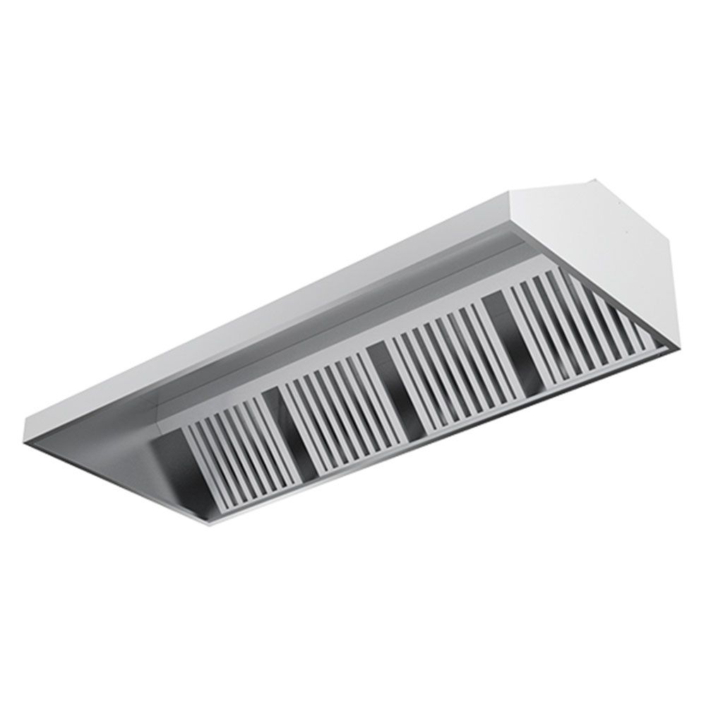Hota de perete cu filtre, inox, 400*90*50 cm - 0