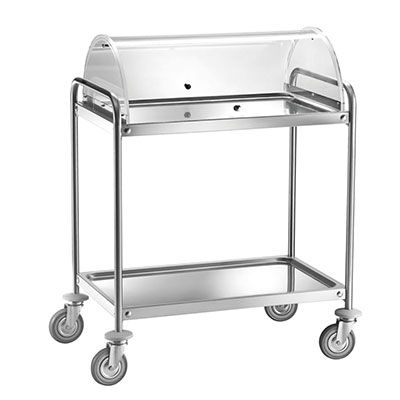 Carucior servire restaurant cu cupola - 0