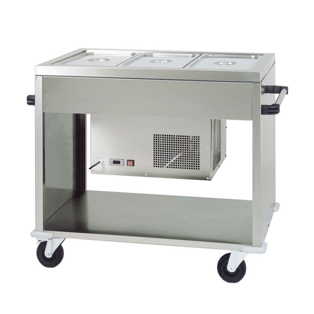 Carucior autoservire rece 3*GN1/1 - 0