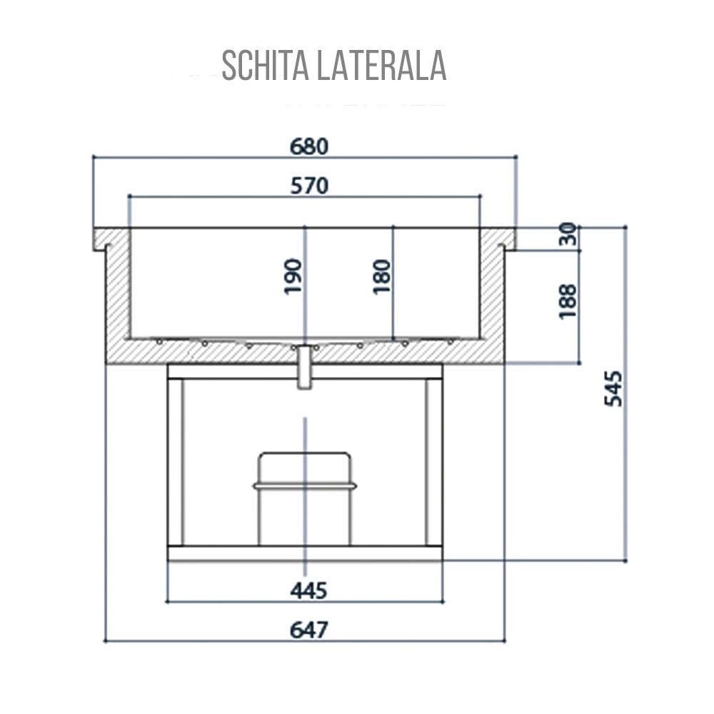 Modul frigorific drop-in 3 GN1/1 - 1