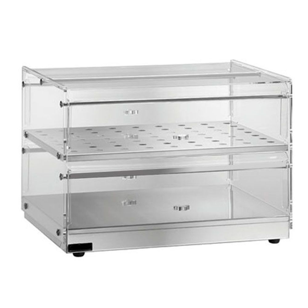 Vitrina neutra de banc cu 2 polite - 0