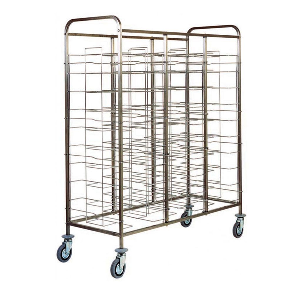 Carucior inox colectare tavi universale - 0