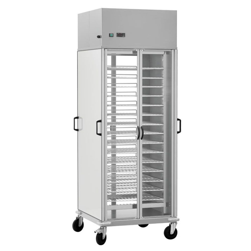 Carucior refrigerat tip dulap 10 grilaje GN2/1 - 0