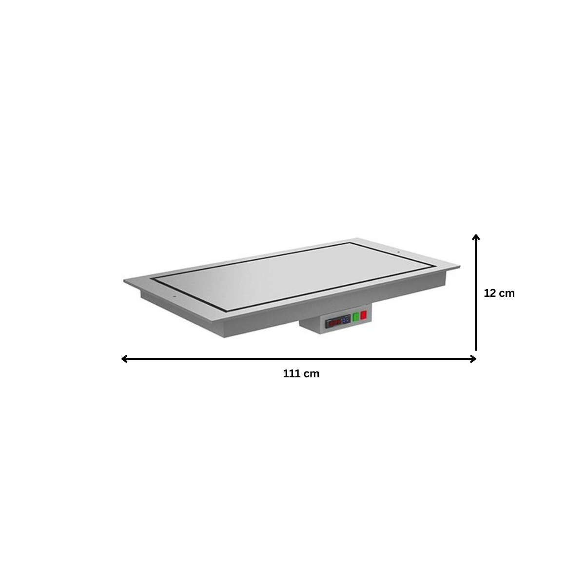 Plan cald drop-in 111 cm pentru autoservire - 1