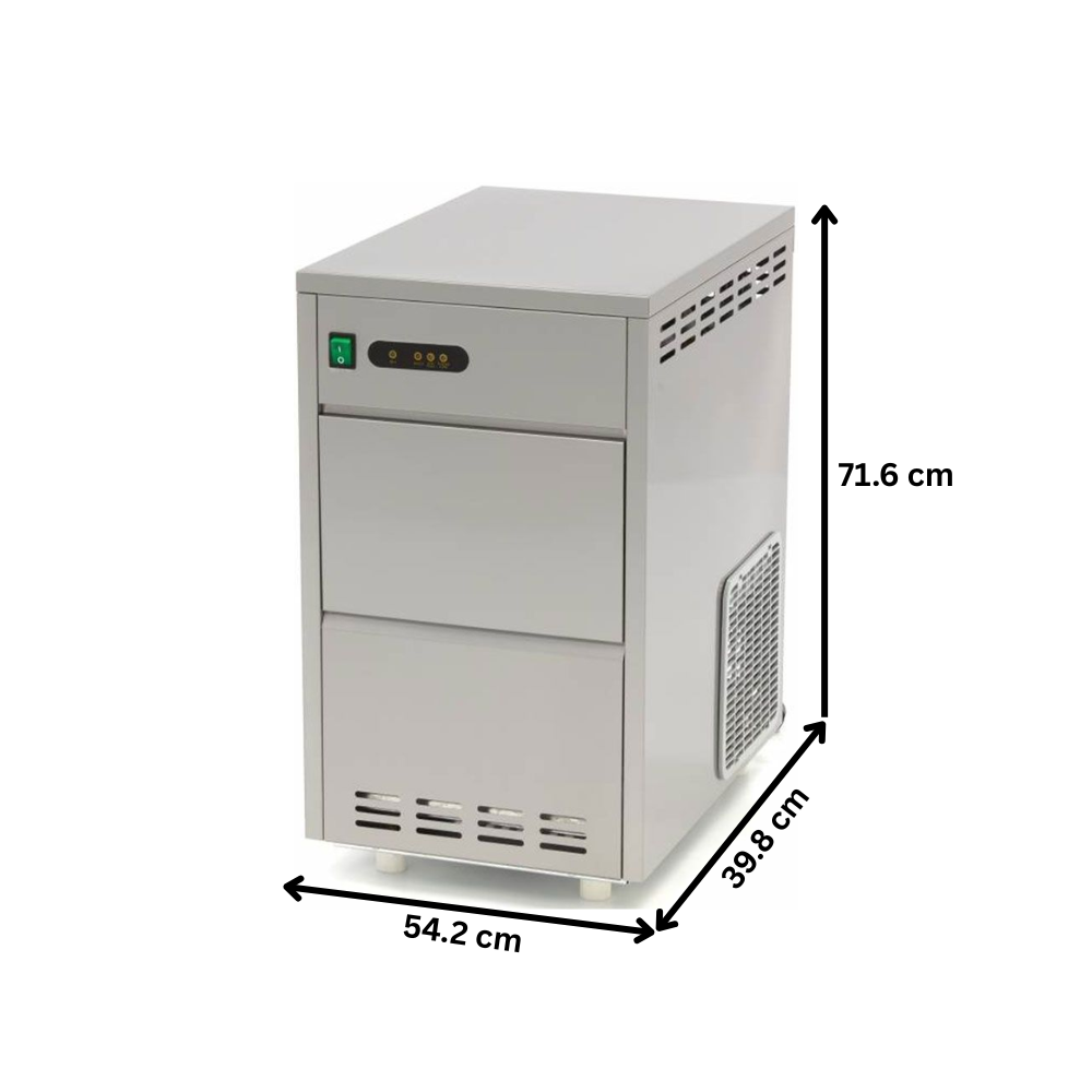 Masina fulgi de gheata profesionala, 50 kg/zi,  cu depozit si agregat intern - 5