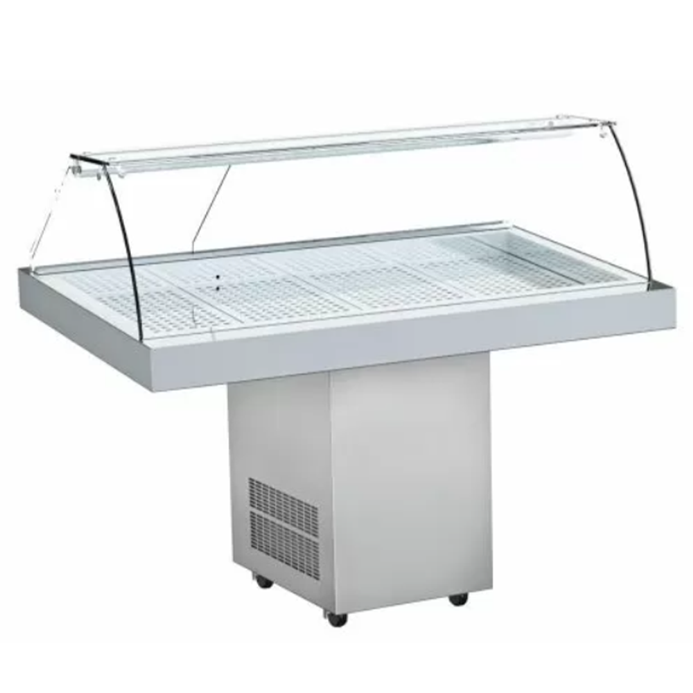 Vitrina frigorifica pentru peste - 0
