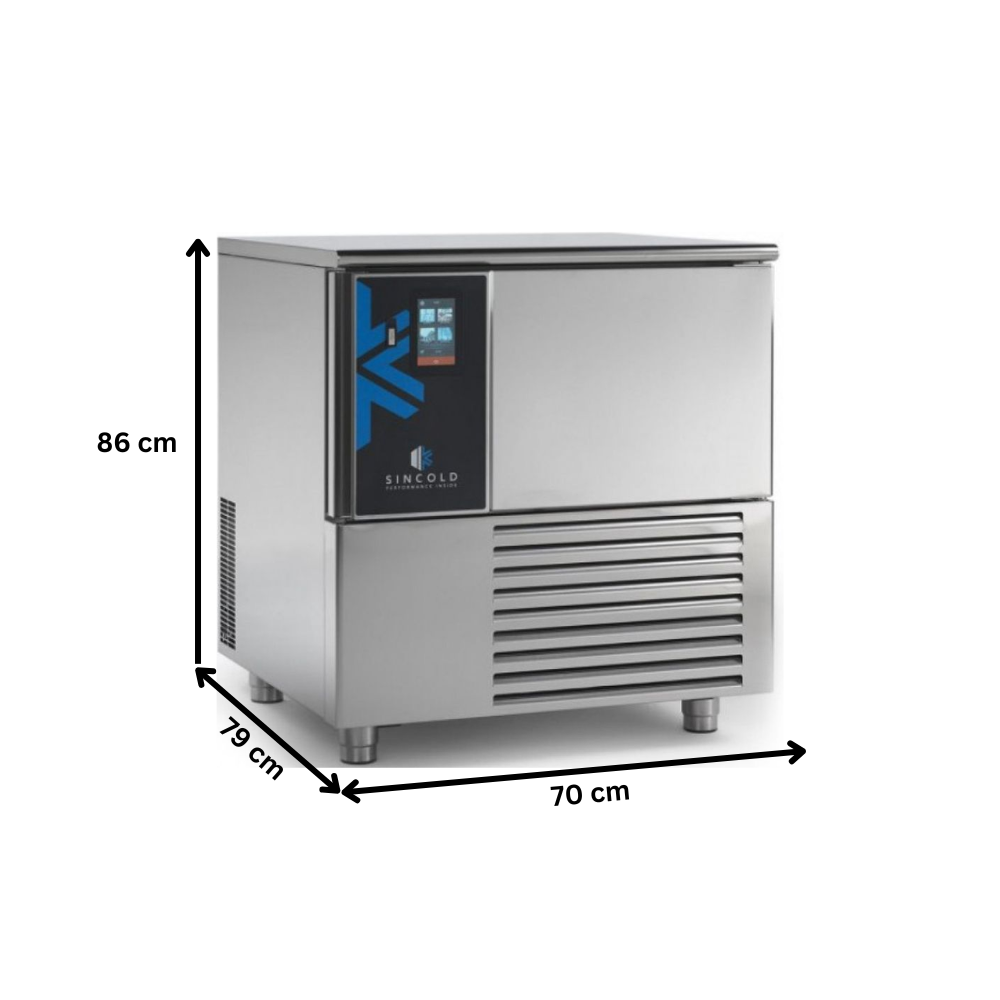 Blast chiller SINCOLD, 5 cuve, pentru inghetata / patiserie, racire pe aer - 3