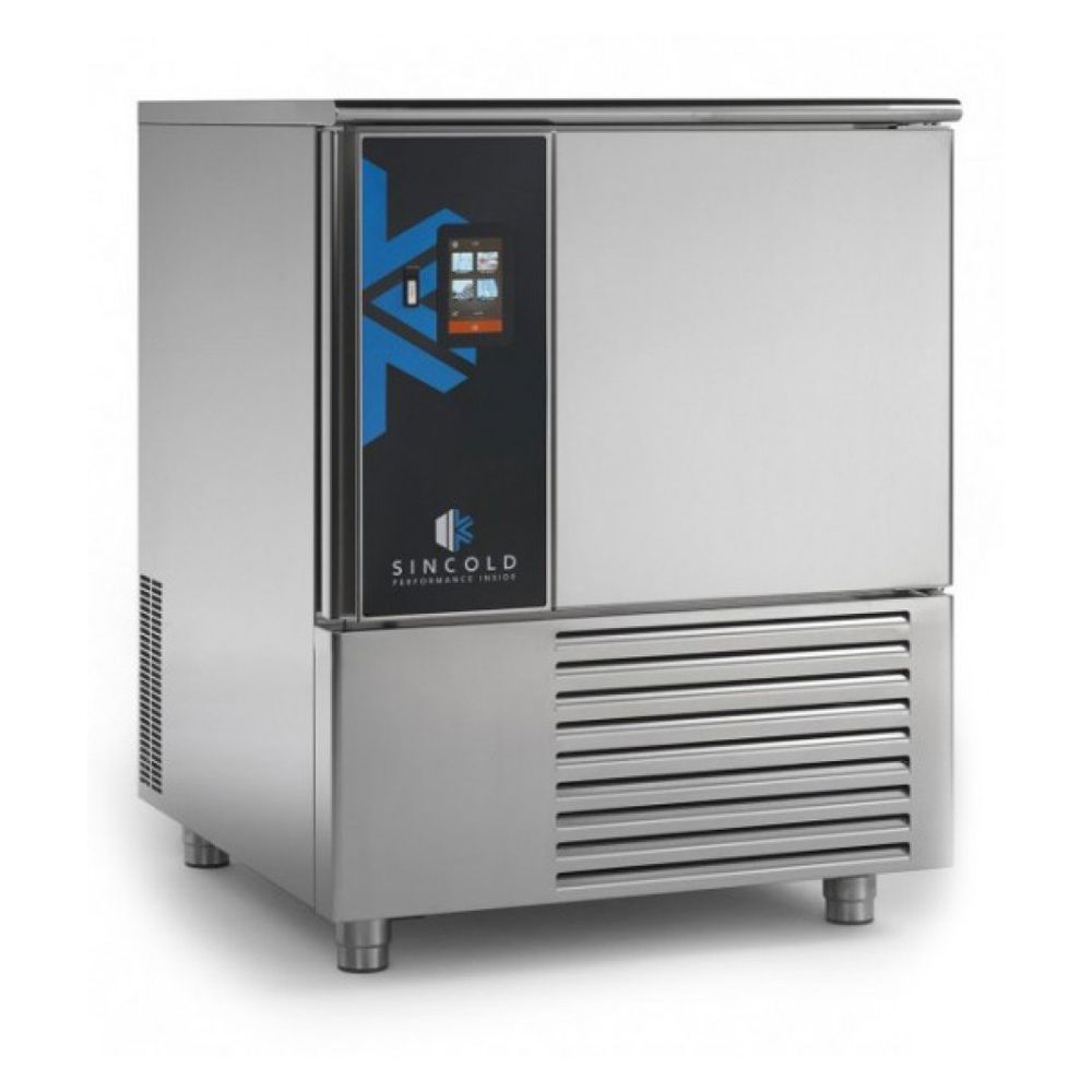 Blast chiller SINCOLD PLUS, 7 cuve, grup motor exterior, cu racire pe apa - 0