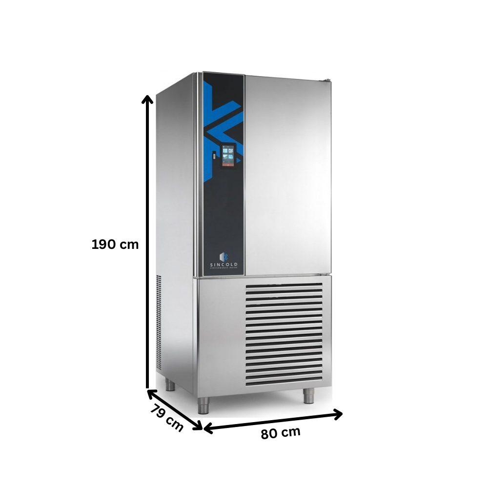 Blast chiller SINCOLD, 10 cuve, racire pe aer - 3