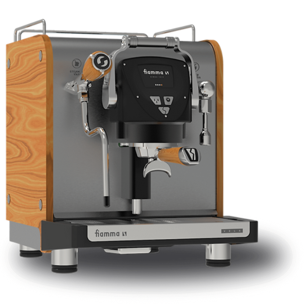 Espressor automat FIAMMA, 1 grup inteligent cu touchscreen, 3.6 kW, inox, 53*39*49 cm - 0