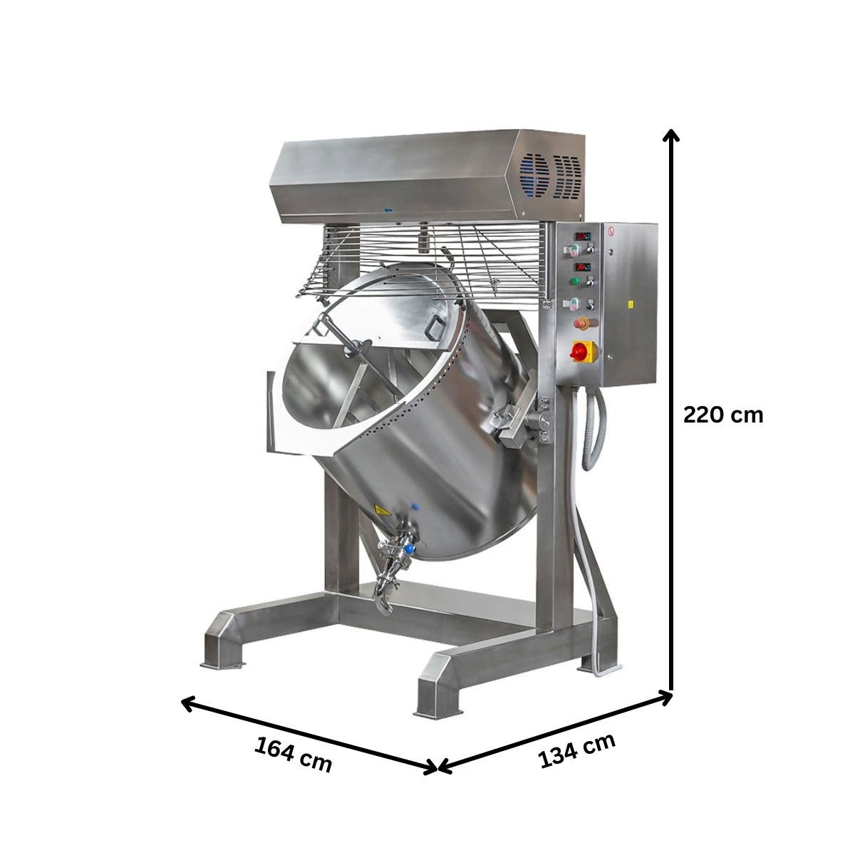 Masina de preparat creme cu viteza variabila 300 lt - 5