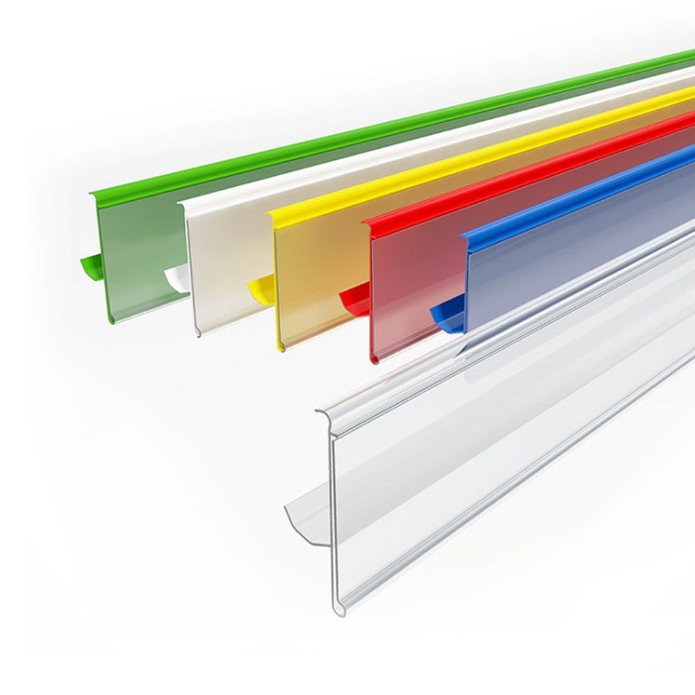 Suport eticheta sina cu click pentru raft market - 0