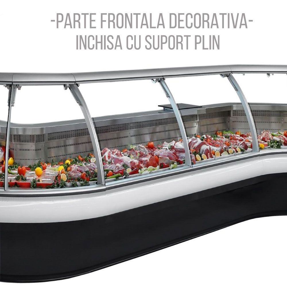 Vitrina frigorifica self-service pentru peste, motor exterior, 94*115*90 cm - 1