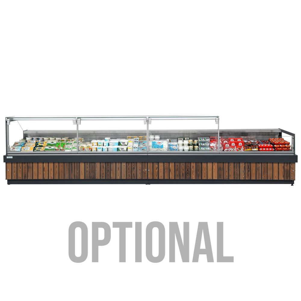 Vitrina frigorifica self-service pentru peste, motor exterior, 250*115*90 cm - 2