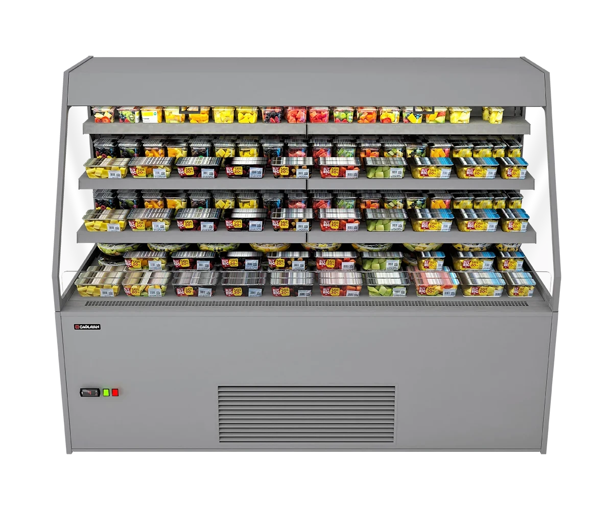 Vitrina frigorifica self-service produse snacks si bauturi 187 cm - motor interior - 1