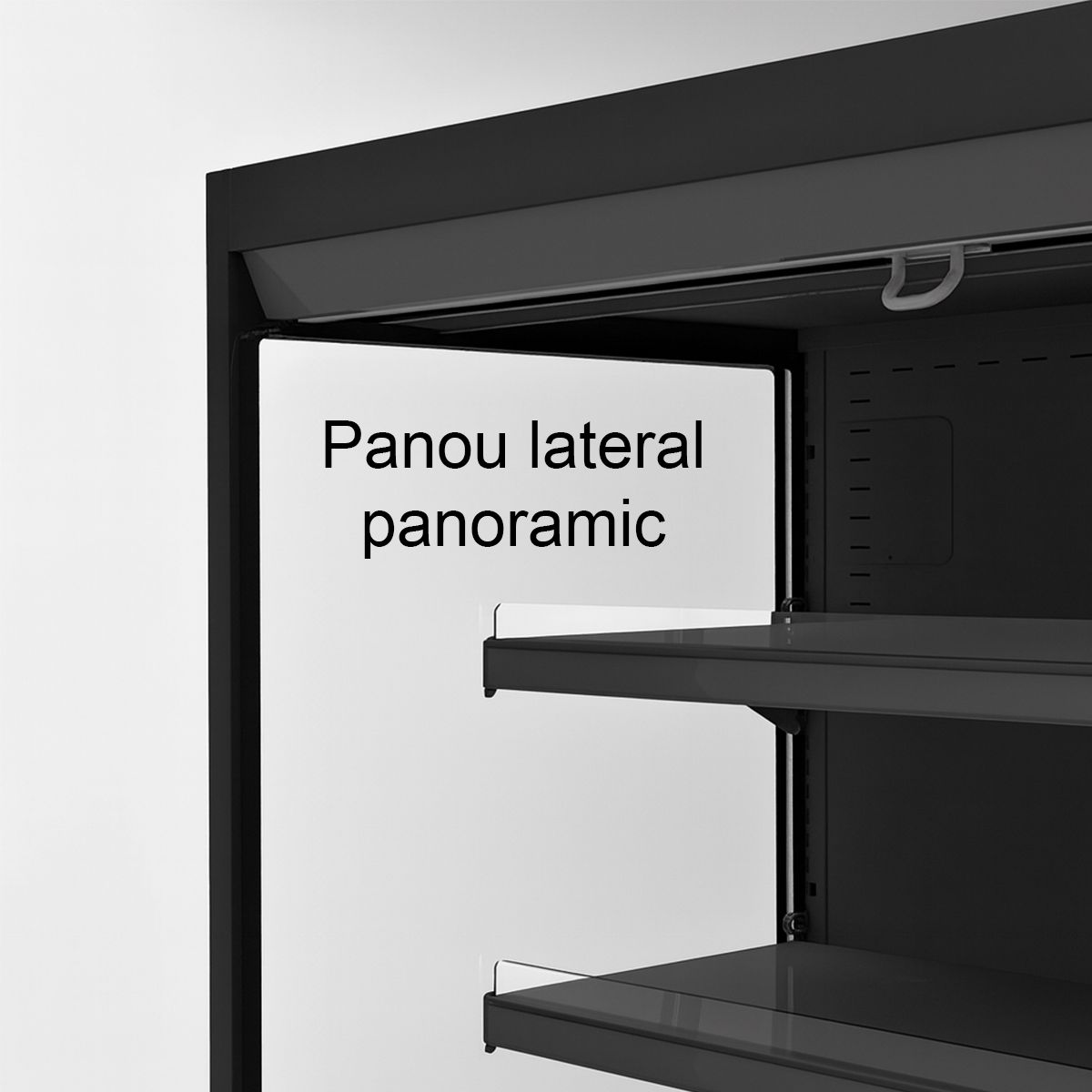 Raft frigorific pentru carne-mezeluri-lactate-bauturi 104 cm - motor interior - 2