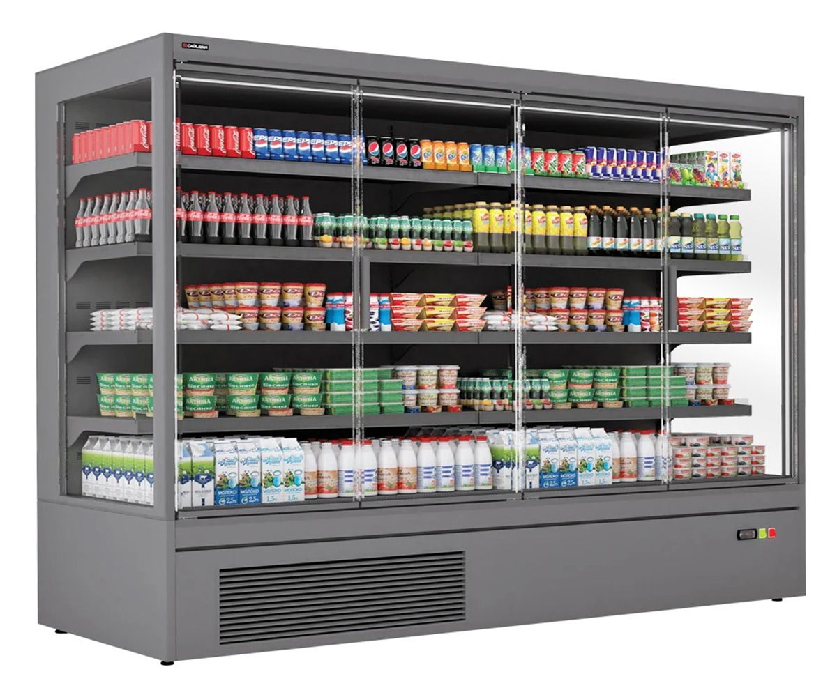 Raft frigorific pentru carne-mezeluri-lactate-bauturi 260 cm - motor interior - 0