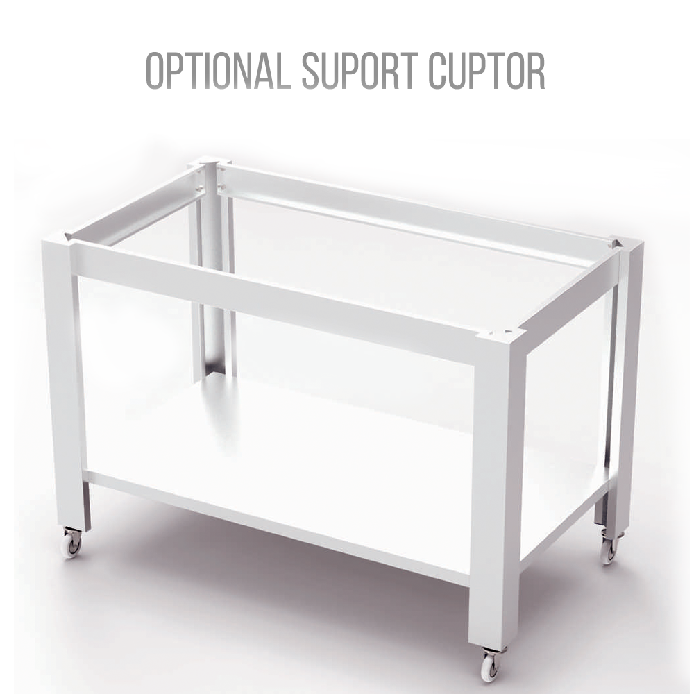 Cuptor profesional pizza electric cu panou de control electronic programabil 6 pizza / 30 cm - 1