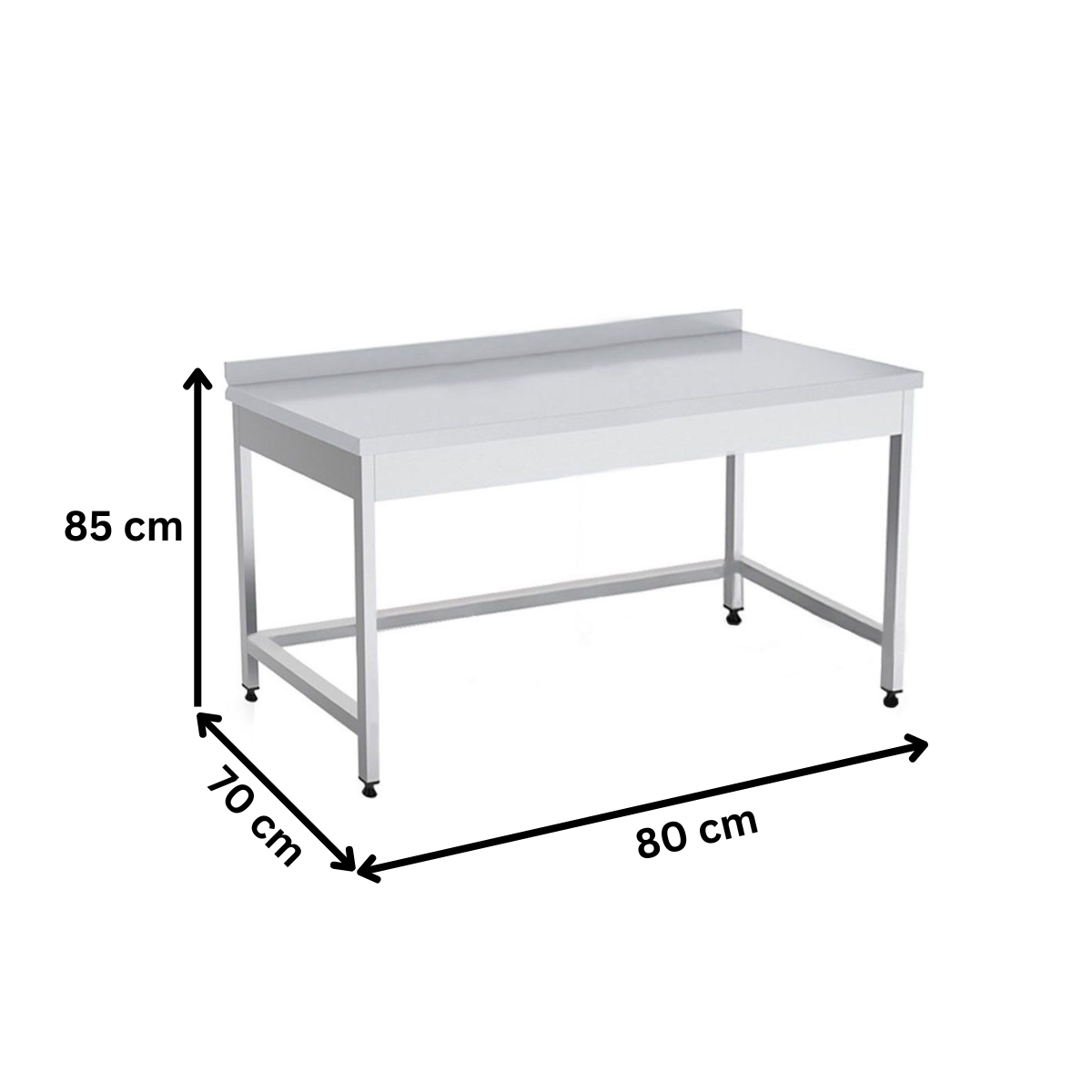 Masa de lucru inox simpla 90*70*85 - 2