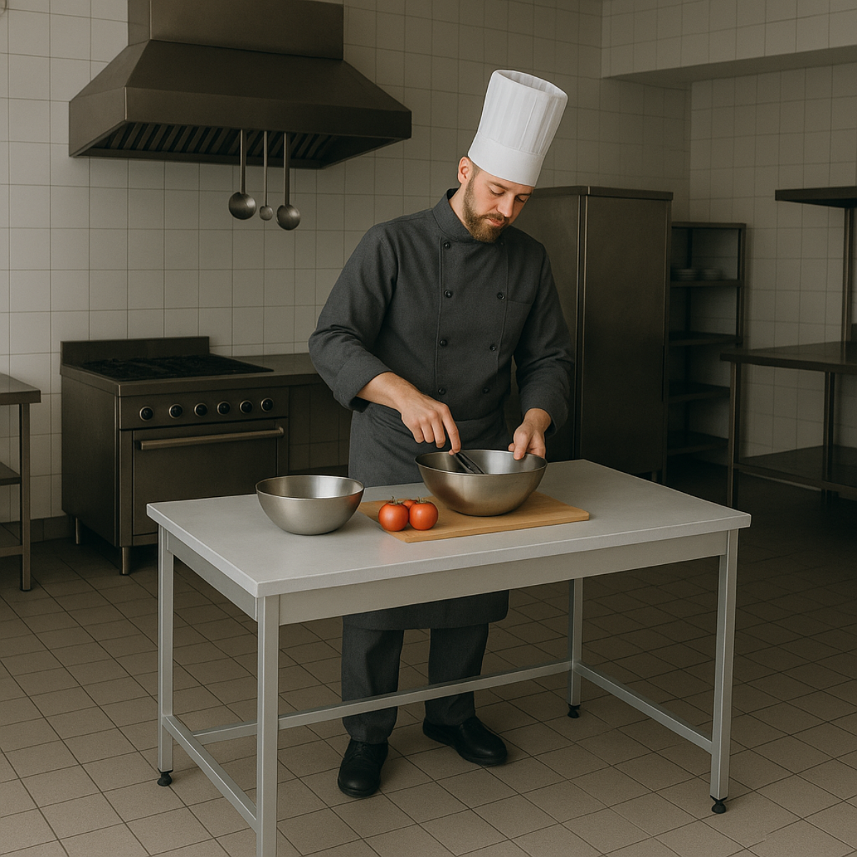 Masa de lucru inox simpla 140*70*85 - 7