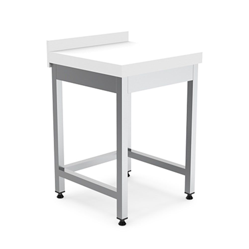 Butuc pentru macelarie cu blat din polietilena  50*50*85 - 1