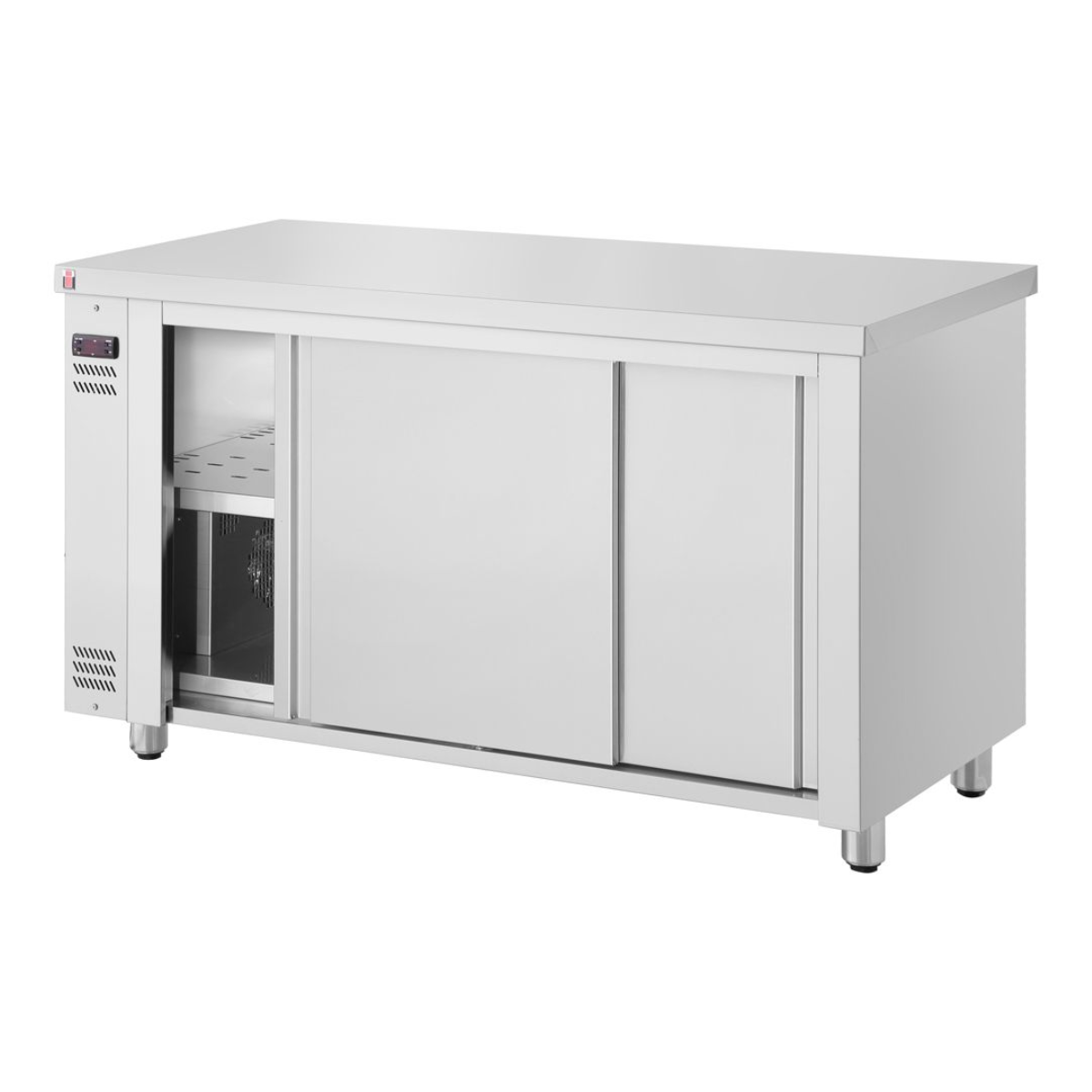 Tejghea inox cu dulap cald - 4