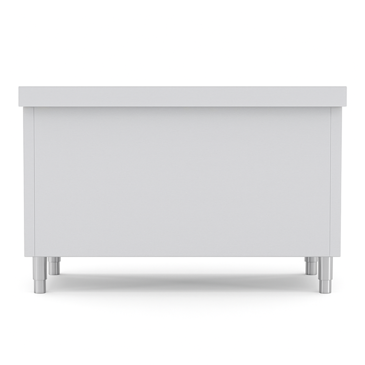 Masa de lucru inox cu dulap si polita intermediara 180*70*85 - 5