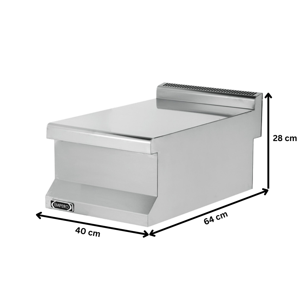 Masa de lucru neutra, inox, 40*64*29 cm - 1