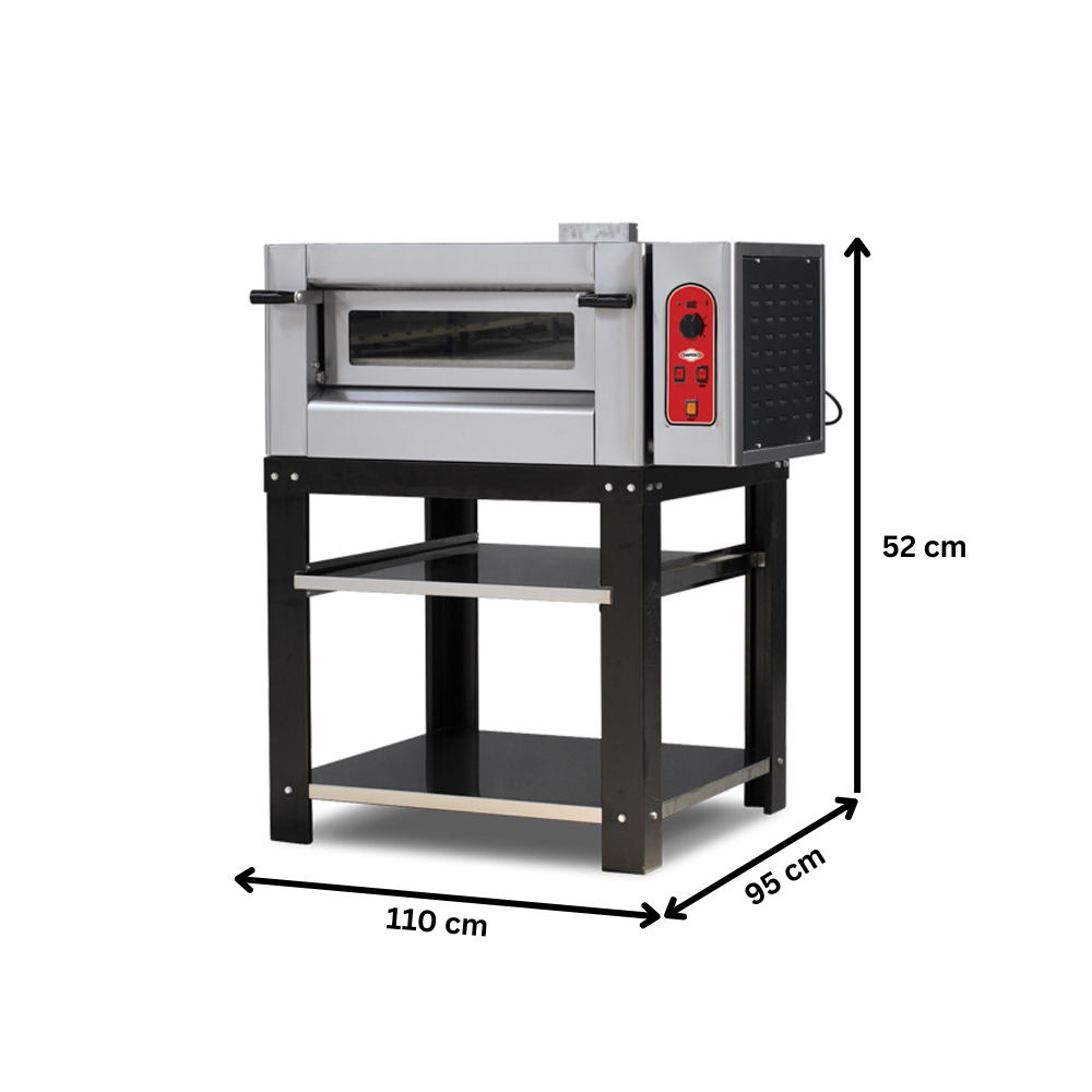 Cuptor profesional pizza gaz 4 pizza/30 cm - 2
