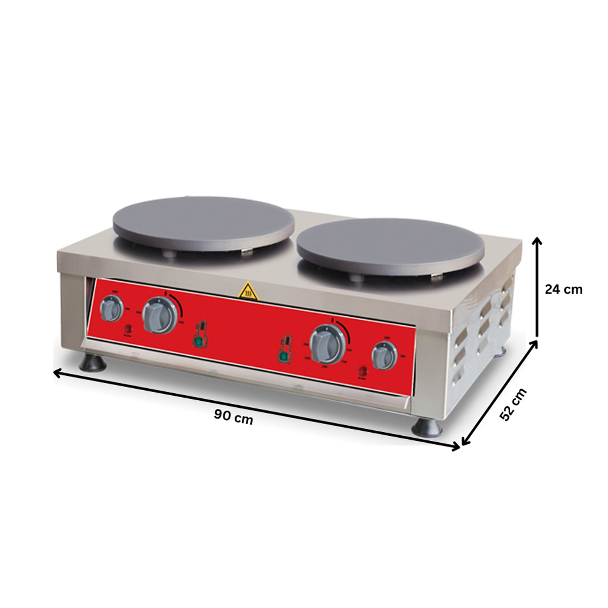 Crepiera electrica dubla - 1