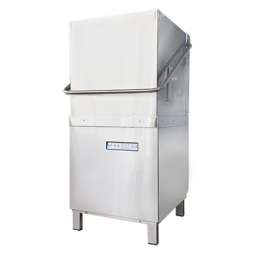 Masina de spalat vase profesionala cu capota panou de control digital - motor trifazic - 0